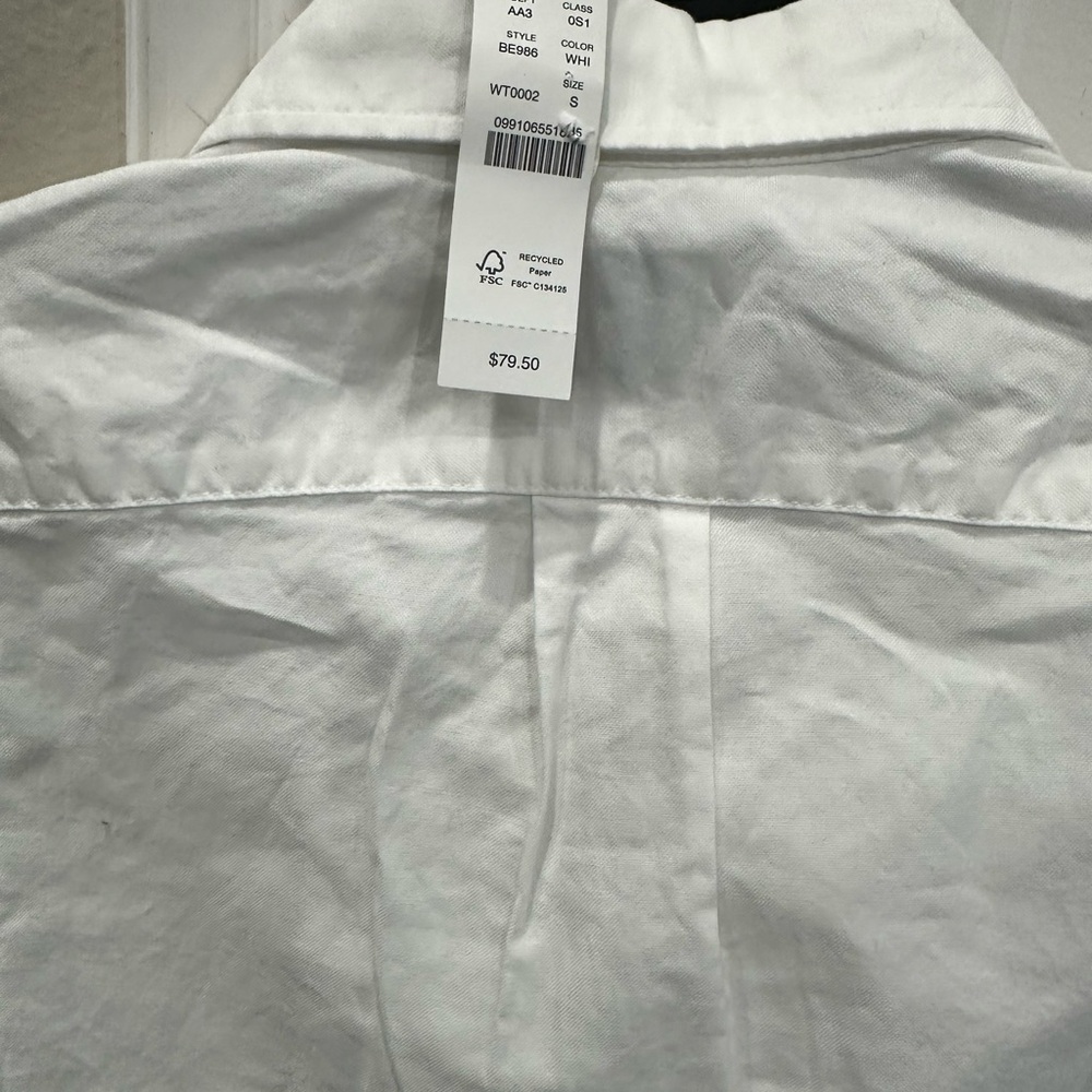 J. Crew Crisp White Dress Shirt - Picture 4 of 4